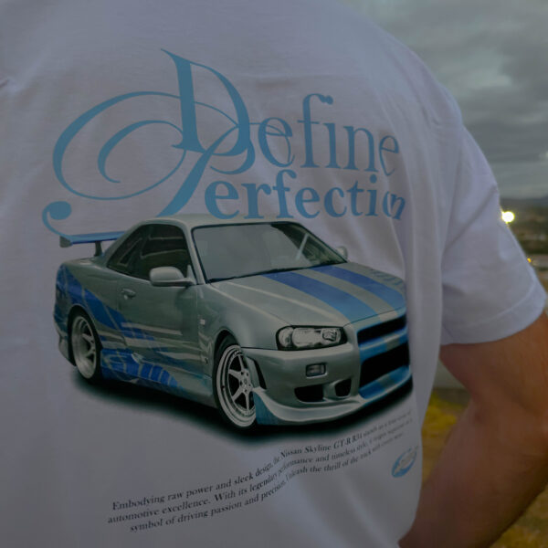 CAMISETA GTR VELOZES BRANCA