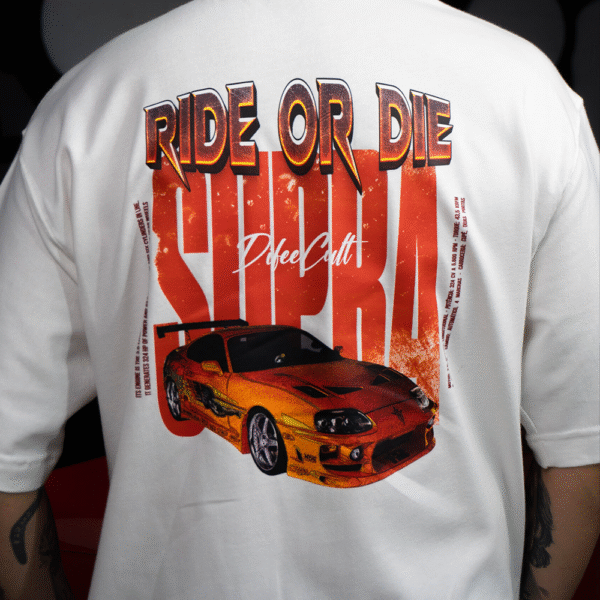 CAMISETA OVER SUPRA OFF WHITE