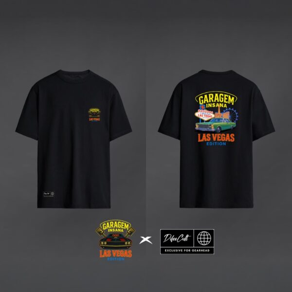 CAMISETA GARAGEM INSANA VEGAS