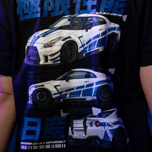 CAMISETA GTR R35 FNX PRETA