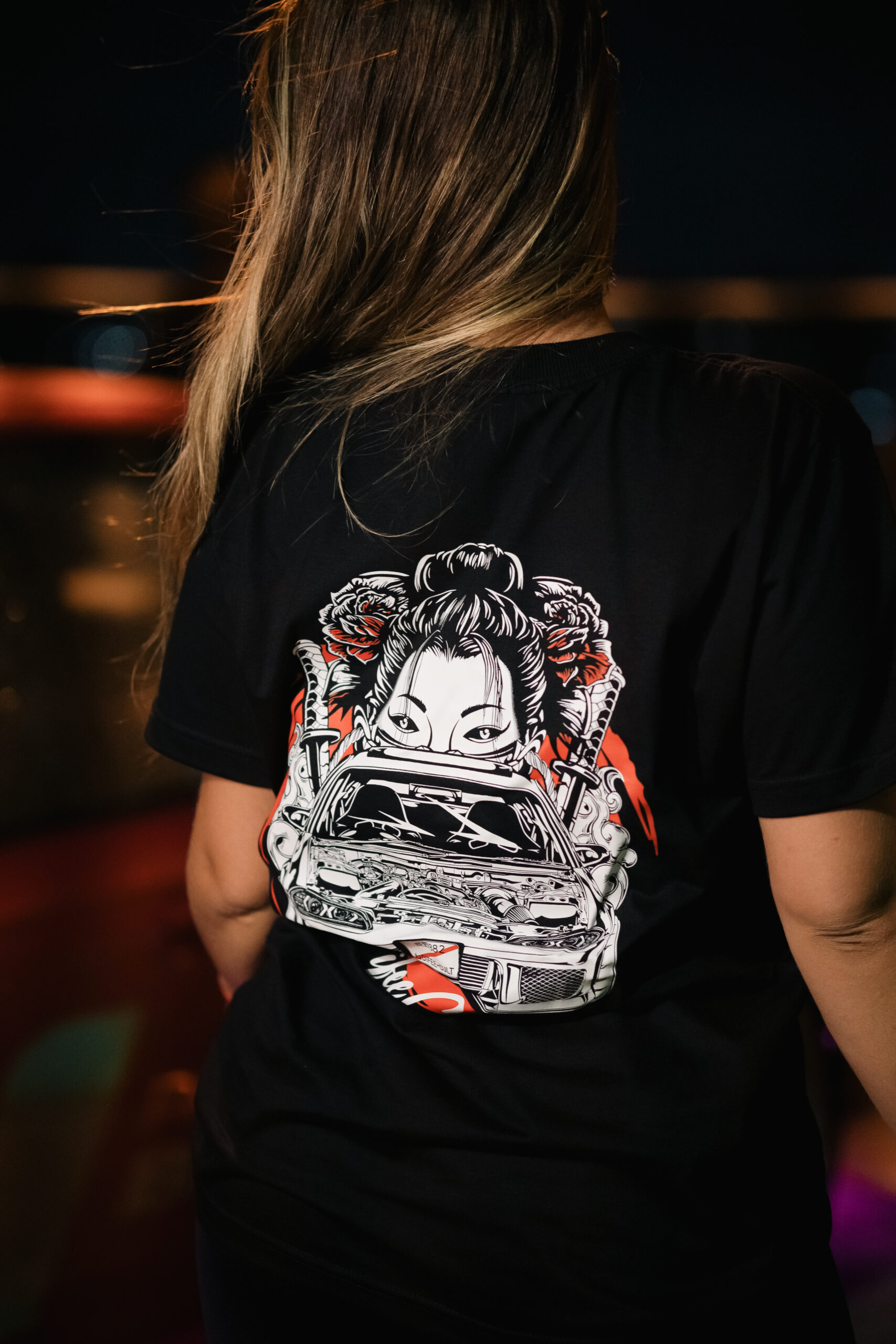CAMISETA GUEIXA PRETA