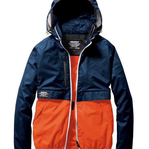 JAQUETA VENTILADA COM CAPUZ MAVERICK ORANGE